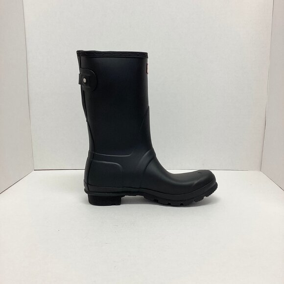Hunter Women's Original Back Adjustable Short Boots in Size 8, WFS1013RMA-BLK(4) - Picture 6 of 10